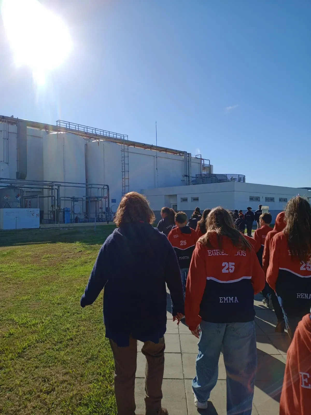 Foto de grupo de alumnos del Colegio Santa Rosa.