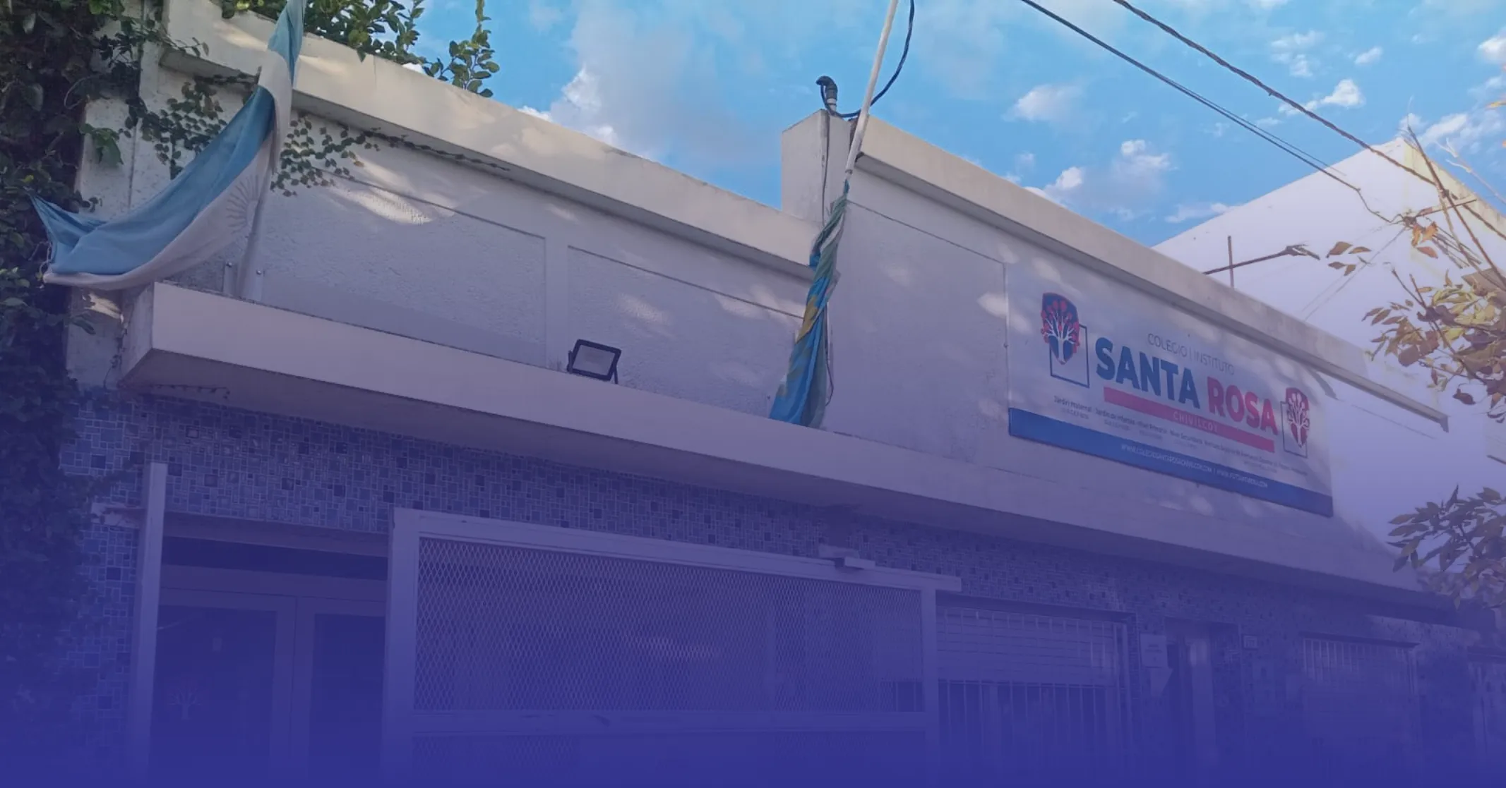 Frente del Colegio Santa Rosa