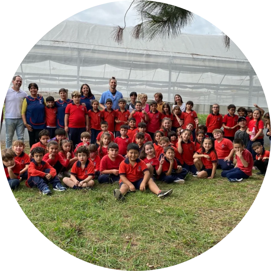 Imagen de hero, alumnos del colegio Santa Rosa